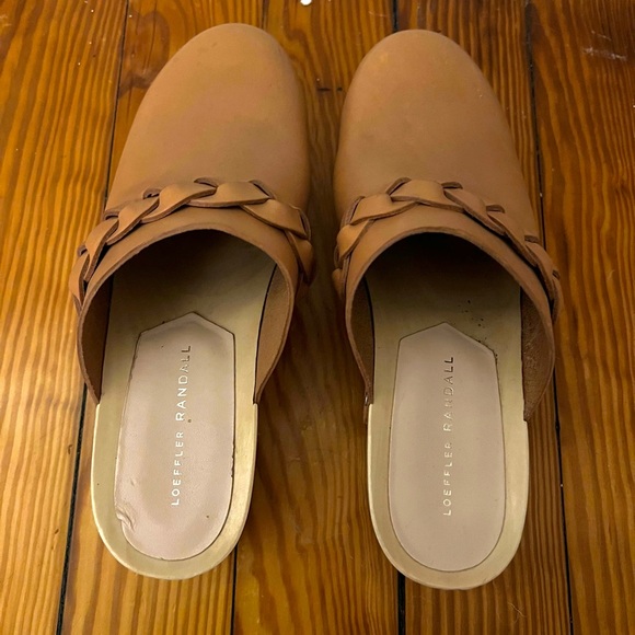 Loeffler Randall Lupa Braided Leather Clogs - Picture 4 of 5